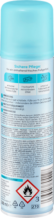 Balea Spray do Stóp 2w1 Antybakteryjny z Chłodzącym Efektem