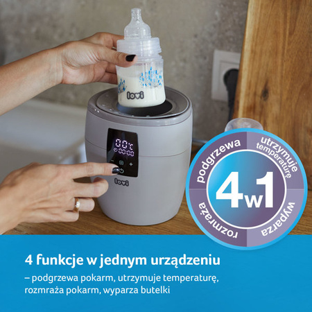 LOVI Podgrzewacz do Butelek i Słoiczków Szary
