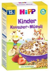 HiPP BIO Musli Zbożowe Kaczuszki z Truskawkami