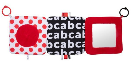 Canpol Kontrastowa Zabawka z Lusterkiem SENSORYTOYS