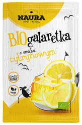 Naura BIO Naturalna Wegetariańska Galaretka Cytrynowa