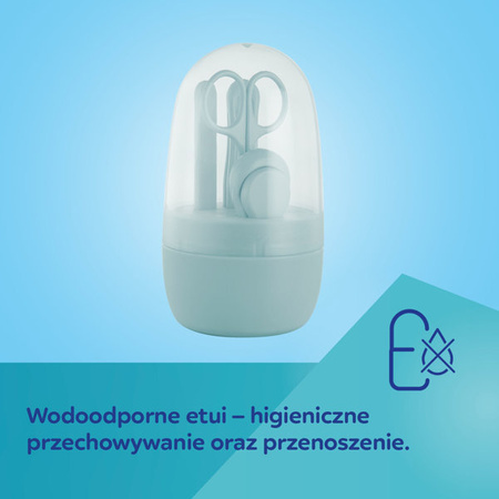 Canpol Zestaw do Pielęgnacji Paznokci dla Niemowląt z Wodoodpornym Etui