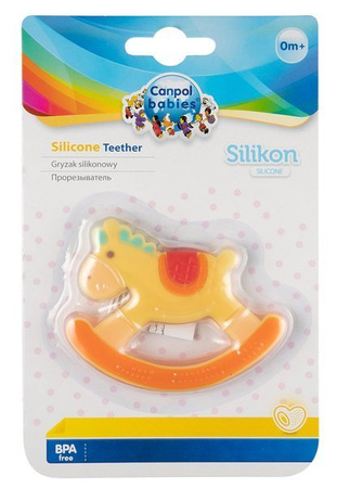 CANPOL Silikonowy Gryzak Konik