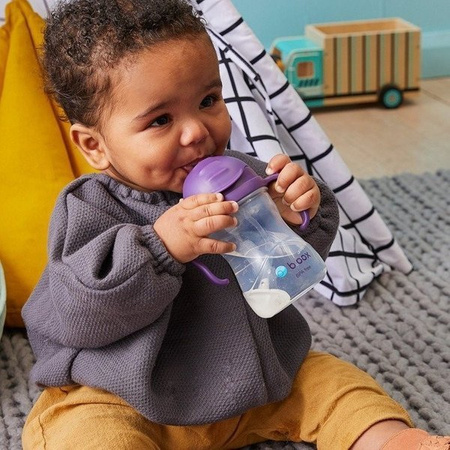 B.BOX Innowacyjny Bidon z Obciążoną Słomką 240 ml