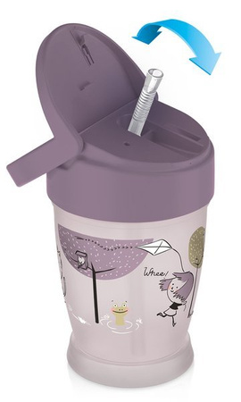 LOVI Kubek ze Słomką JUNIOR Lovely Girl 250ml