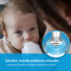 LOVI Butelka Szklana DIAMOND GLASS 250 ml Baby Shower Boy