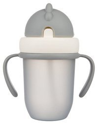 CANPOL Kubek z Silikonową Rurką MATTE PASTELS