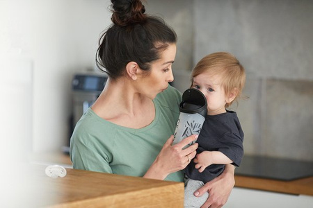 LOVI Kubek ze Słomką ACTIVE Salt&Pepper 350ml