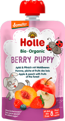 Holle Bio Mus Jabłko Brzoskwiń i Owoców Leśnych