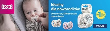 LOVI Smoczek Silikonowy MINI 0-2m 2 szt. Wild Soul Boy