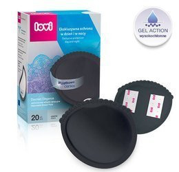 LOVI Wkładki Laktacyjne Discreet Elegance Czarne 20 szt