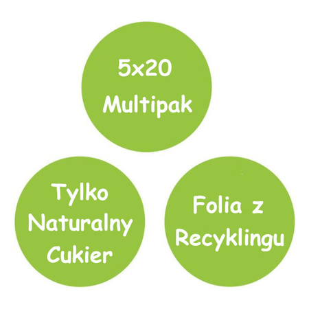 HiPP BIO Batoniki Owsiane z Truskawkami i Malinami 