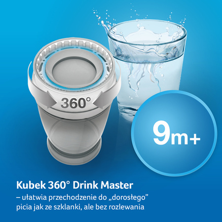 LOVI Kubek 360° Drink Master 250 ml I Love
