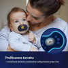 LOVI Smoczek Silikonowy Dynamiczny 0-3m Stardust Blue
