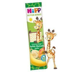 HiPP Batonik Owsiany z Jabłkiem i Bananem 