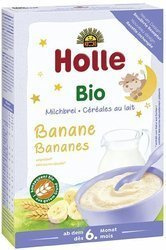 Holle Ekologiczna Kaszka Mleczna Pszenno Bananowa na Noc