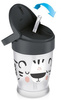 LOVI Kubek ze Słomką JUNIOR Salt & Pepper 250ml