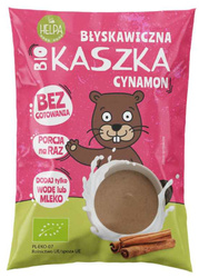 Helpa Bio Błyskawiczna Kaszka Jaglana z Cynamonem 35g