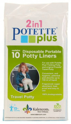 Potette Plus Jednorazowe Pachnące Wkłady do Nocnika