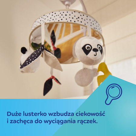 CANPOL Sensoryczna Karuzela z Pozytywką/Bluetooth BabiesBoo