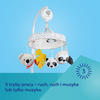 CANPOL Sensoryczna Karuzela z Pozytywką/Bluetooth BabiesBoo