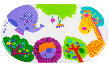 Akuku Antypoślizgowa Mata do Kąpieli 69x39 cm