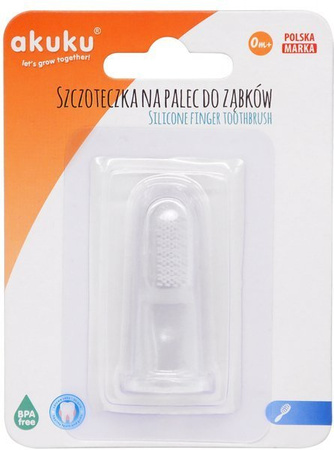 AKUKU Szczoteczka do Mycia Pierwszych Ząbków 
