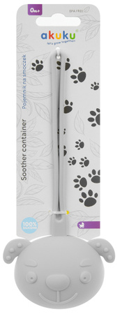 AKUKU Silikonowy Pojemnik na Smoczki/Smoczek