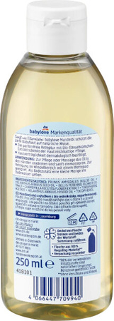 NOWOŚĆ Babylove Migdałowa Oliwka Pielęgnacyjna 