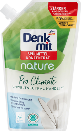 Denkmit Nature Pro Climate Koncentrat do Mycia Naczyń 