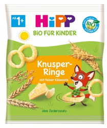 HiPP BIO Chrupki Oponki Zbożowe z Parmezanem
