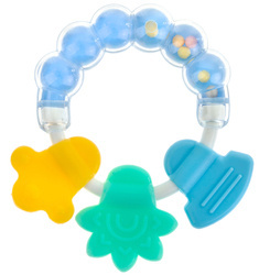 AKUKU Kolorowy Grzechotko- Gryzak