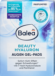 Balea Beauty Hyaluron Żelowe Płatki pod Oczy Kwas Hialuronowy Pantenol