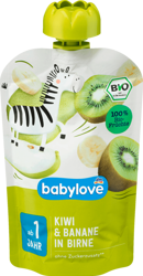 Babylove BIO Mus z Gruszek Kiwi i Bananów