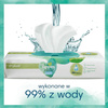 Pampers Harmonie Aqua - Delikatne Chusteczki Nawilżane dla Dzieci 48szt