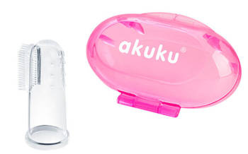 AKUKU Szczoteczka do Mycia Pierwszych Ząbków Etui