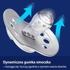 LOVI Smoczek Silikonowy 0-2m Baby Shower Boy