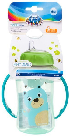 CANPOL Kubek Treningowy CUTE ANIMALS