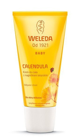 Weleda Baby Krem Do Twarzy i Ciała z Nagietkiem