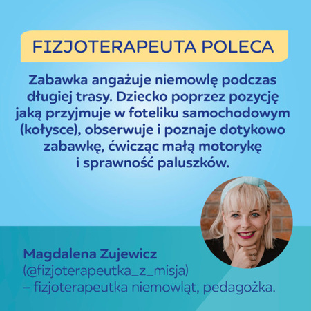 CANPOL Interaktywna Sensoryczna Zabawka BabiesBoo LENIWIEC