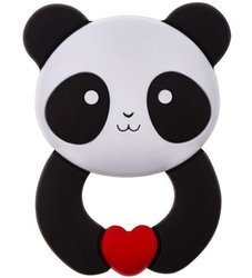 AKUKU Gryzak Silikonowy Panda 0m+
