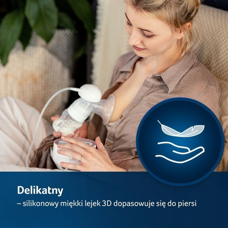 LOVI Laktator Elektryczny Dwufazowy Prolactis 3D Soft