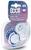 LOVI Smoczek Silikonowy Dynamiczny 0-3m Night&Day Boy