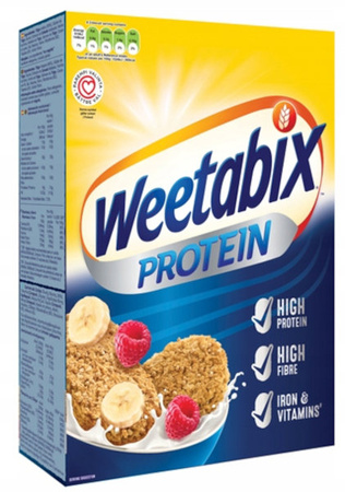 Weetabix Protein Płatki Pszenne Ciasteczka Wysokobiałkowe Bisquit