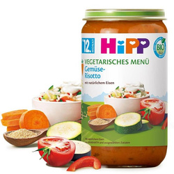 HiPP BIO Wegetariańskie Risotto Warzywne z Amarantusem Bogactwo Witamin