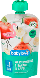 Babylove BIO Mus z Arbuzów Bananów i Jabłek