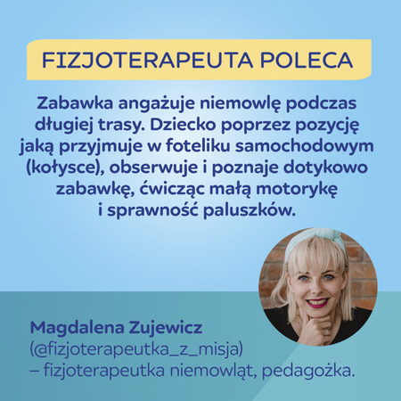 CANPOL Sensoryczna Karuzela z Podróżna BabiesBoo