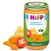 HiPP BIO Spaghetti w Sosie Pomidorowym z Soczewicą i Białkiem Grochu