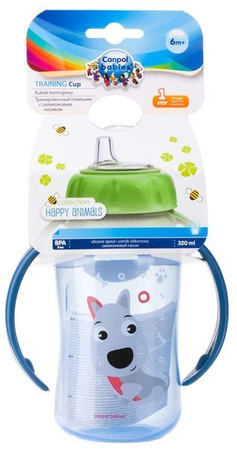 CANPOL Kubek Treningowy CUTE ANIMALS