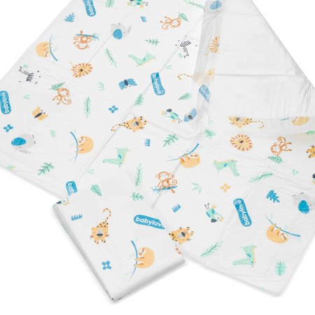 Babylove EKO 60szt. Podkłady do Przewijania 60x60